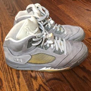 Air Jordan 5 Wolf Grey size 9